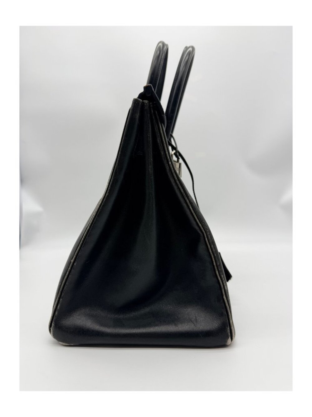 Hermes Birkin 35 Retourne Noir Box Calf - Picture 8 of 13